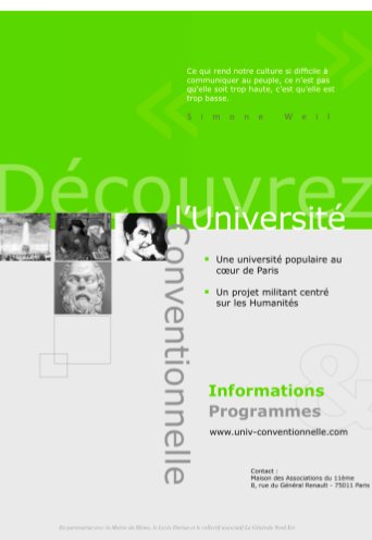 Bienvenu(e)s à l'UC !  